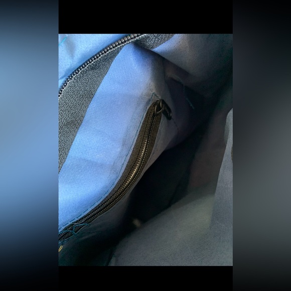 Hand Embroidered Gold Multicolored Tasseled Handbag - Picture 13 of 14